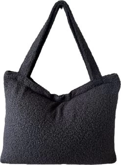 Mommy Bag / Grote Luiertas Zwart / Kinderwagen Luiertas / Teddy Set - Luiertas & Verschoonmat Joan’s Label Zwart / Baby / Met Rits -Kinderwagens Winkel 880x1200 8