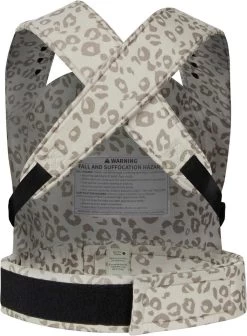 ROOKIE Baby Premium Draagzak- Design Buikdrager - Comfortabel En Ergonomisch - Pasgeboren Babydrager - Peuterdrager - Biologisch Katoen - Super Zacht - Unisex: Voor Mama En Papa (Leoprint Beige) -Kinderwagens Winkel 881x1200 5