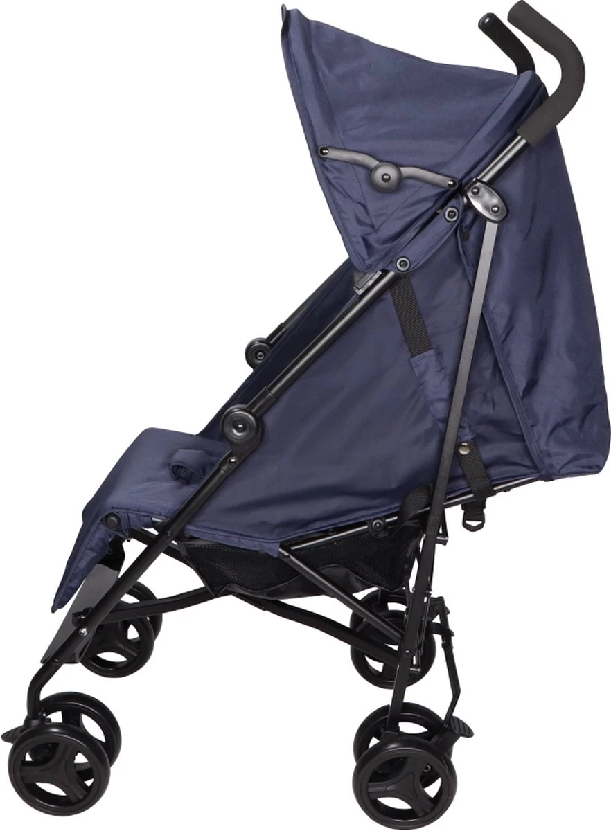 Ding GoGo Buggy - Blauw - Multi Standen Buggy - Incl. Boodschappenmandje En Zonnekap 8 Ding GoGo Buggy - Blauw - Multi Standen Buggy - Incl. Boodschappenmandje En Zonnekap - Afbeelding 8