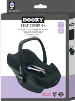 Dooky Seat Cover 0+ Autostoel Hoes Zwart Uni -Kinderwagens Winkel 893x1200 1
