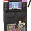 A3 Baby & Kids Autostoel Organizer Met Tablet Houder - Zwart
