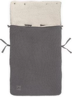 Jollein Voetenzak Voor Autostoel & Kinderwagen - Bliss Knit - Storm Grey -Kinderwagens Winkel 898x1200 11