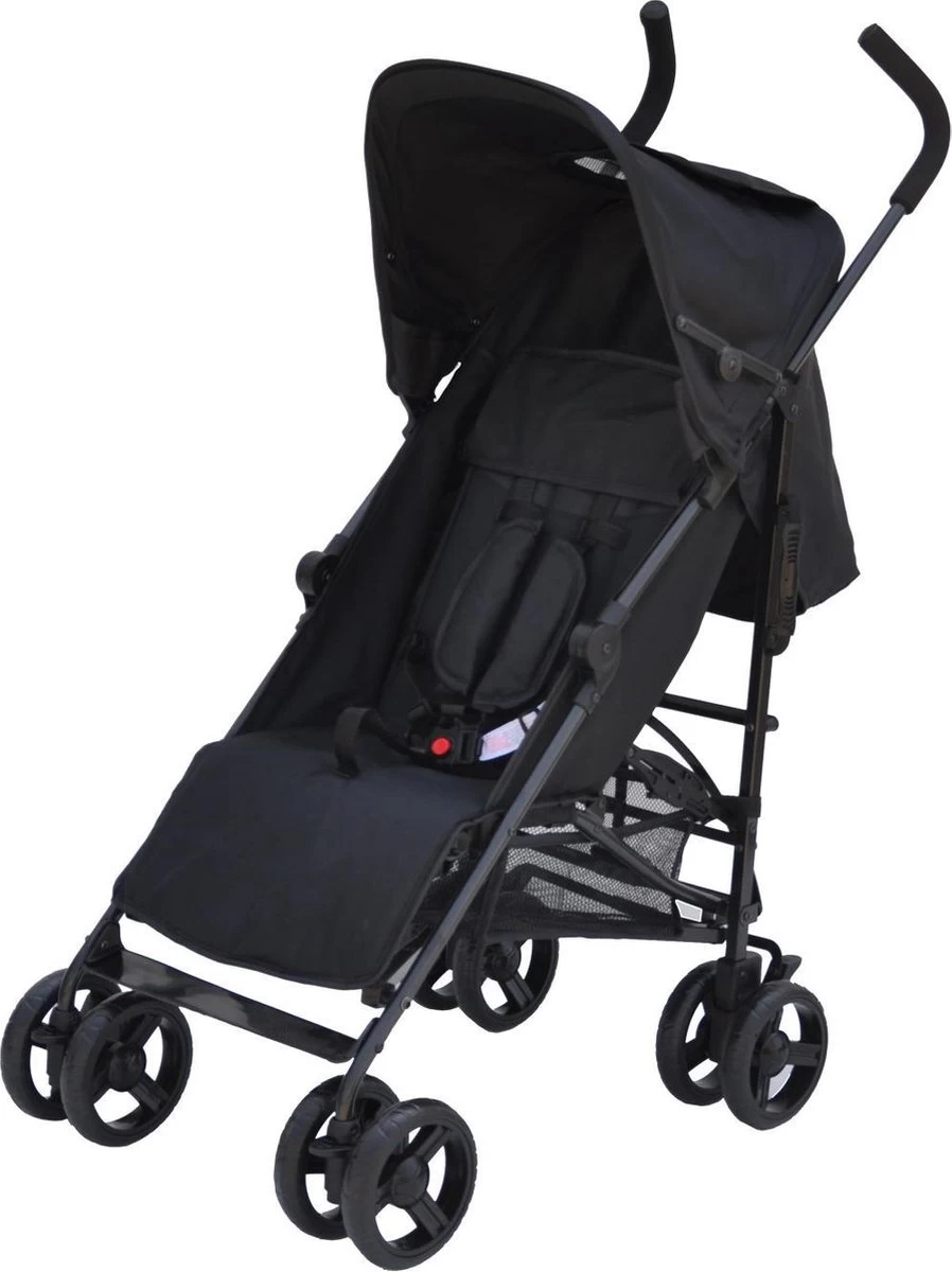 Bebies First Buggy - Plooibuggy - Lichtgewicht - 5 Standen - Comfortabele Rugleuning & Tot 22 Kg - Zwart 1 Bebies First Buggy - Plooibuggy - Lichtgewicht - 5 Standen - Comfortabele Rugleuning & Tot 22 Kg - Zwart