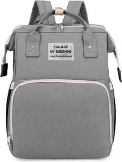 Faseras Multifunctionele Luiertas - Incl. Babybed & Verschoningsmatje - Isolatie - Met USB - 3-in-1 Verzorgingstas - Grijs -Kinderwagens Winkel 900x1200 32