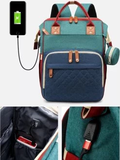 Luiertas - Rugzak - Baby - Kind - Mama - Papa - Slapen - Roze - Relaxen -Kinderwagens Winkel 901x1200 6