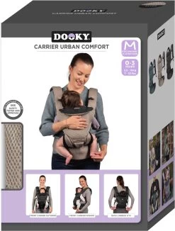 Dooky Ergonomische Draagzak Urban Comfort Beige Desert -Kinderwagens Winkel 909x1200 7