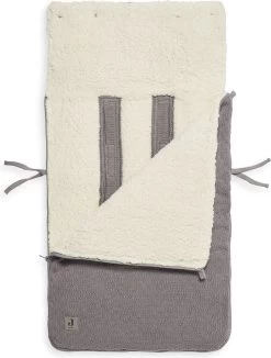 Jollein Voetenzak Voor Autostoel & Kinderwagen - Bliss Knit - Storm Grey -Kinderwagens Winkel 910x1200 10