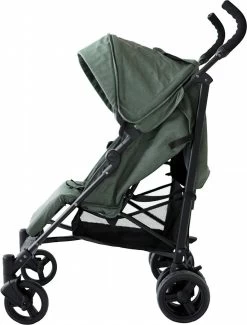 Prénatal Luxe Buggy – Kinderwagen Met Boodschappenmand En Zonneklep - Verstelbare Wandelwagen – Inklapbaar Met 1 Hand - Plooibuggy Groen -Kinderwagens Winkel 912x1200 2
