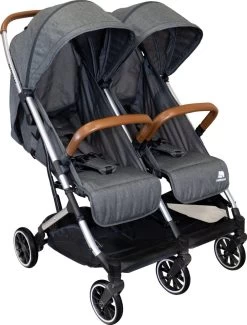 Deryan Luxe Rolo X2 Dubbele Buggy - Duo Buggy - Grijs 21 Deryan Luxe Rolo X2 Dubbele Buggy - Duo Buggy - Grijs -Kinderwagens Winkel 912x1200 3