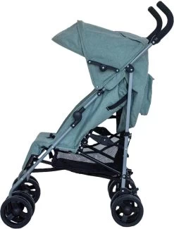 Prénatal Buggy Nijntje - Kinderwagen Met Boodschappenmand - Inklapbare Plooibuggy - Makkelijk Verstelbare Wandelwagen - Groen -Kinderwagens Winkel 913x1200