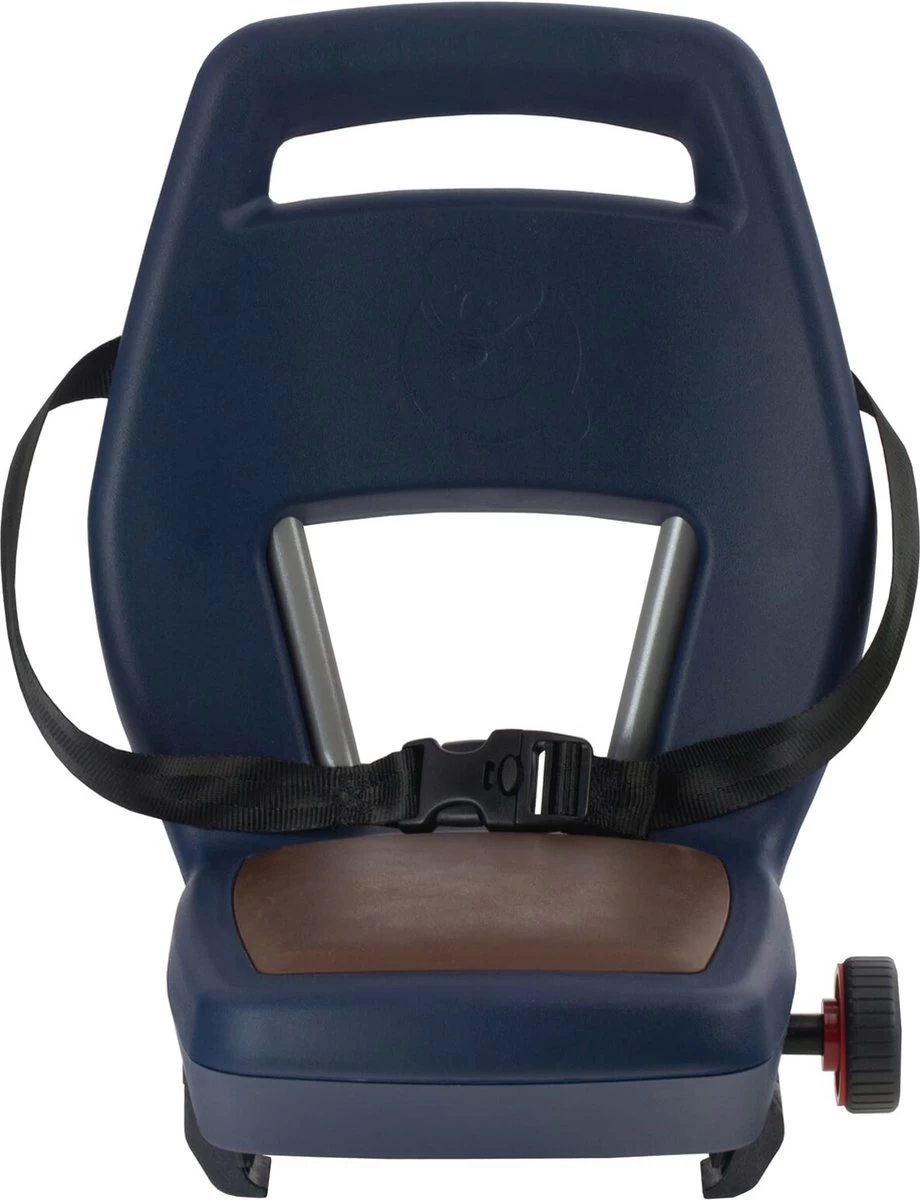 Qibbel 6+ Junior Fietsstoeltje Achter - Blauw Met Bruin Kussentje 4 Qibbel 6+ Junior Fietsstoeltje Achter - Blauw Met Bruin Kussentje - Afbeelding 4