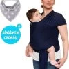 Baby Garden Draagdoek Donkerblauw - Ergonomisch - Original - Gratis Slabbetje