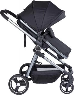 Puck Stroller 3 In 1 Max Zwart Met Frame Antra Incl Autostoel/Adapter/Mamabag -Kinderwagens Winkel 937x1200 14