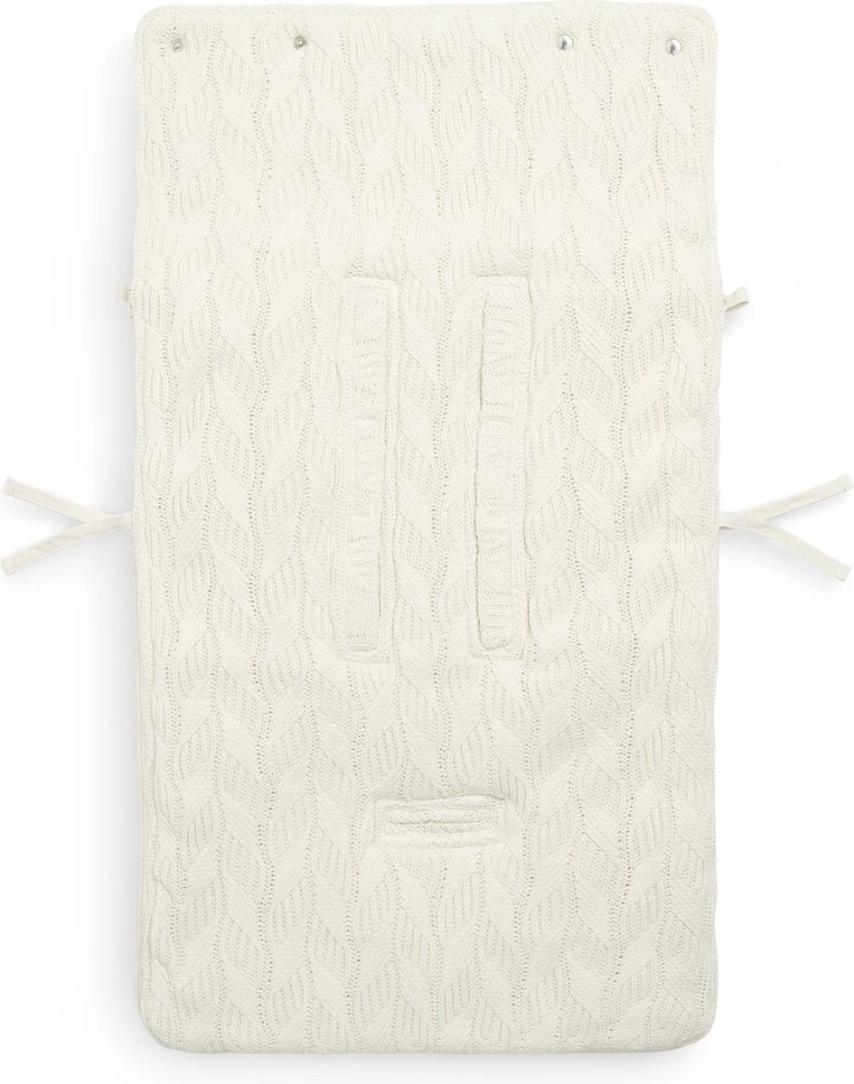 Jollein Voetenzak Voor Autostoel & Kinderwagen - Spring Knit - Ivory 14 Jollein Voetenzak Voor Autostoel & Kinderwagen - Spring Knit - Ivory - Afbeelding 14