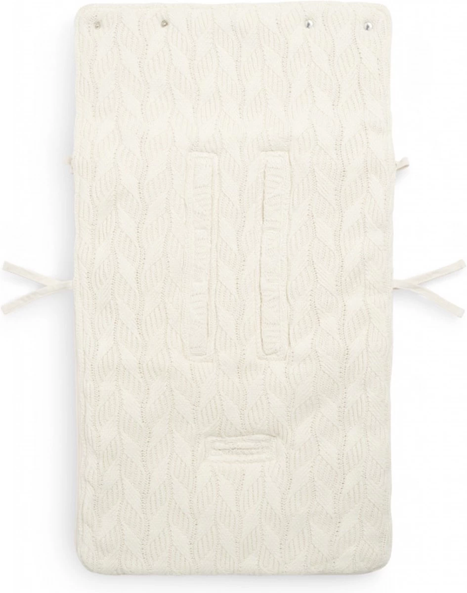 Jollein Voetenzak Voor Autostoel & Kinderwagen - Spring Knit - Ivory 18 Jollein Voetenzak Voor Autostoel & Kinderwagen - Spring Knit - Ivory - Afbeelding 18