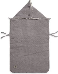 Jollein Voetenzak Voor Autostoel & Kinderwagen - Bliss Knit - Storm Grey -Kinderwagens Winkel 947x1200 9