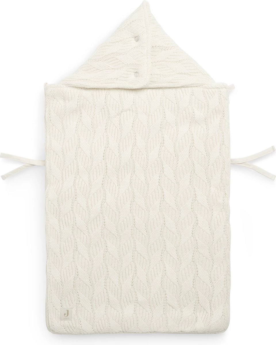 Jollein Voetenzak Voor Autostoel & Kinderwagen - Spring Knit - Ivory 11 Jollein Voetenzak Voor Autostoel & Kinderwagen - Spring Knit - Ivory - Afbeelding 11