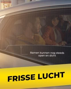 MostEssential Premium Zonnescherm Auto Baby – Zonnescherm Auto Zijruit - Zonwering Auto Voor Baby En Kind – UV Protectie - Zonder Zuignappen - Inclusief Luxe Opbergtas -Kinderwagens Winkel 960x1200 3