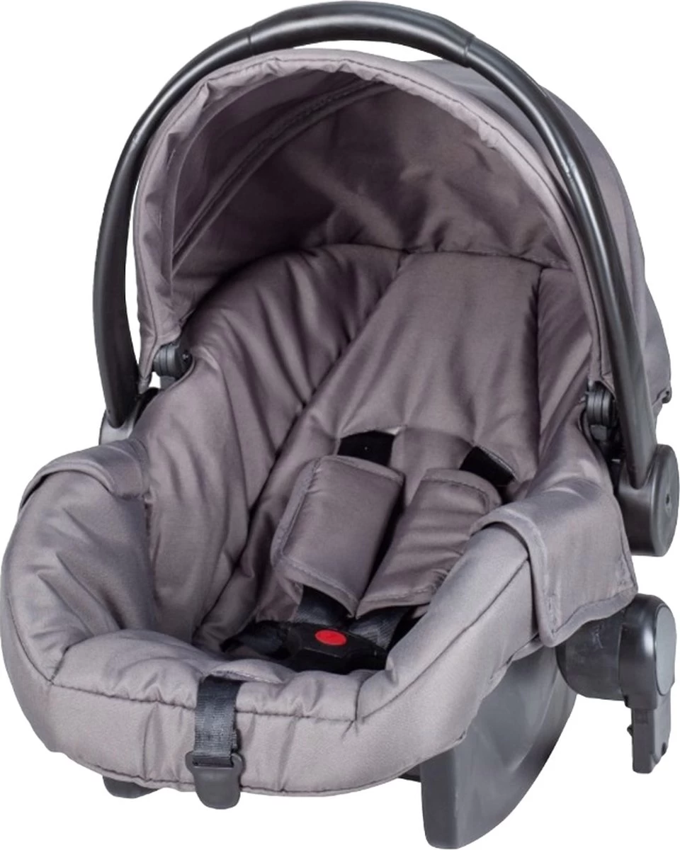Bebies First Combi 3 In 1 Kinderwagen Optima- Grijs - Inc. Reiswieg, Zitting & Autostoel 9 Bebies First Combi 3 In 1 Kinderwagen Optima- Grijs - Inc. Reiswieg, Zitting & Autostoel - Afbeelding 9