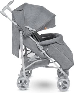 Lionelo Irma - Buggy - Wandelwagen- Lichte 7kg - Tot 15 Kg - Geveerde Wielen - 360° - Tot 5 Jaar - Opbergmand - Verstelbare Handgreep - Snel Inklapsysteem - Compact Formaat -Kinderwagens Winkel 962x1200 1