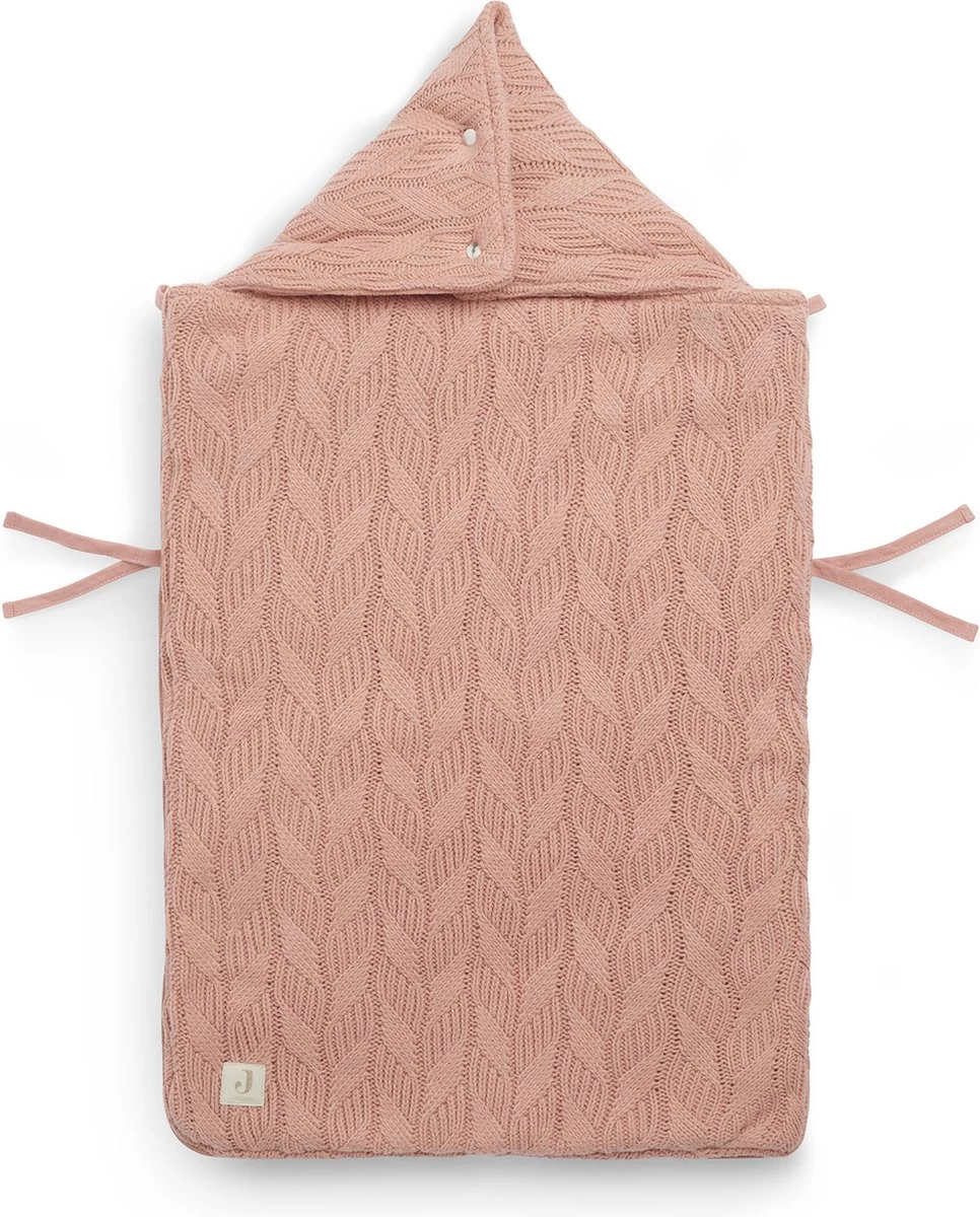 Jollein Voetenzak Voor Autostoel & Kinderwagen - Spring Knit - Rosewood 10 Jollein Voetenzak Voor Autostoel & Kinderwagen - Spring Knit - Rosewood - Afbeelding 10