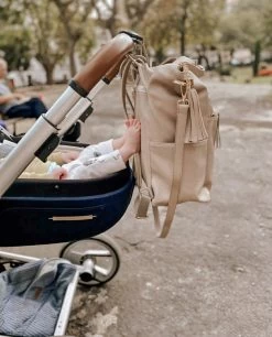 Merkloos Lederen Luiertas Rugzak - Baby Luiertas - Luiertas Verzorgingstas - Buggy Tas - Kindertas - Toilettas Heren - Toilettas Dames - Tas - Baby Verzorgingstas - Baby Bag Rugzak - Handtas - Kinderwagentas - Reistas - Toilettas - Baby - Newborn - Born New -Kinderwagens Winkel 968x1200 6
