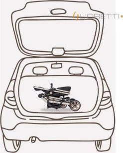 Merkloos Lioretti® Luxe Baby Buggy 3 In 1 | Baby Wagen | Kinderwagen Met Stoel En Wieg | Inklapbaar | Hoge Kwaliteit | Combi | Zwart -Kinderwagens Winkel 969x1200 1