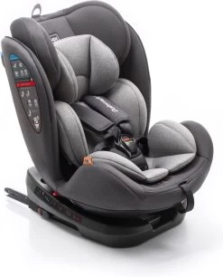 Babyauto Biro D FIX Black/grey Group 0+ 1 2 3 - 0-36 Kg - Isofix -Kinderwagens Winkel 970x1200 1