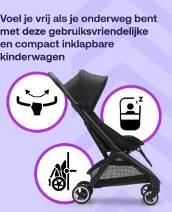 Bugaboo Butterfly Midnight Black - Buggy -Kinderwagens Winkel 971x1200