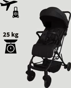 WOOSH New Buggy - Zwart - One Hand Folding - 3 Slaapstanden - Wandelwagen Tot 25 Kg - Regenhoes - Bekerhouder - Muggennet 21 WOOSH New Buggy - Zwart - One Hand Folding - 3 Slaapstanden - Wandelwagen Tot 25 Kg - Regenhoes - Bekerhouder - Muggennet -Kinderwagens Winkel 977x1200 1