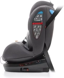 Babyauto Biro D FIX Black/grey Group 0+ 1 2 3 - 0-36 Kg - Isofix -Kinderwagens Winkel 992x1200 4