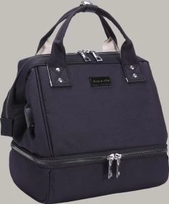 Rose & Ollie Kleine Kolftas Handtas Model Zwart - Koeltas Moedermelk