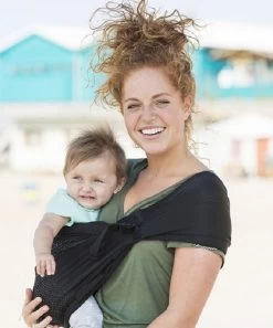 Minimonkey Mini Sling Draagzak - Zwart -Kinderwagens Winkel 997x1200 7